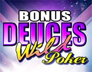 Игровой автомат Bonus Deuces Wild (Дикие двойки)
